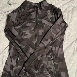 Lululemon black camo define jacket